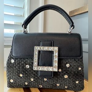 ON 34TH TANDII BLACK CROSSBODY BAG